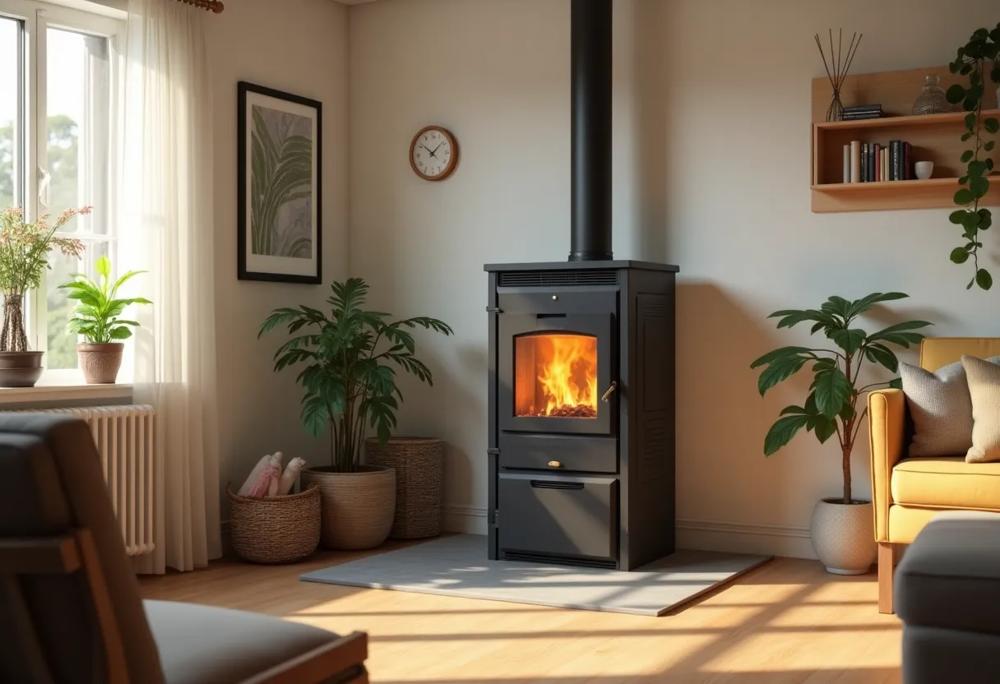 pellet stove