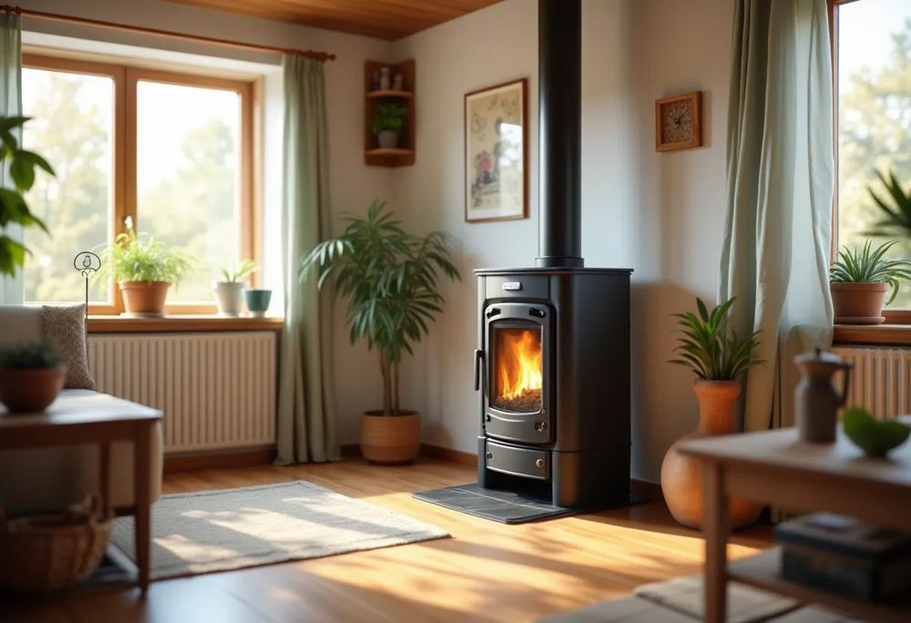 pellet stove